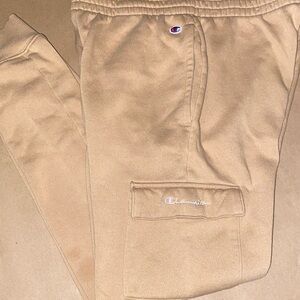 Champion Kids Beige Cargo Joggers